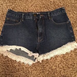 Jean shorts